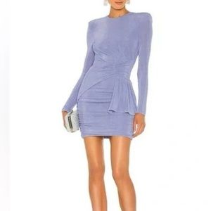 MISHA Evetta Dress in Heather Blue